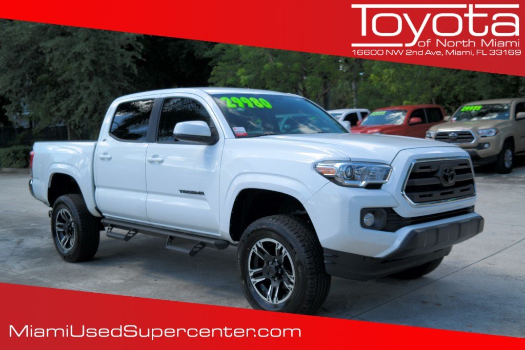 Certified Pre Owned 2016 Toyota Tacoma Trd Sport Crew Cab Pickup Rwd